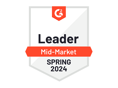 G2 Spring 24 Mid Market Leader 400 x 300